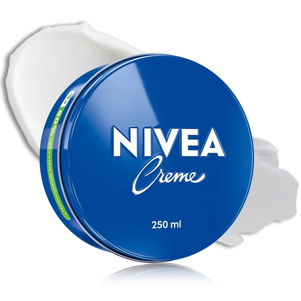 کرم نیوا اصل قوطی فلزی مرطوب کننده انواع پوست 250 میل | NIVEA creme 250ml